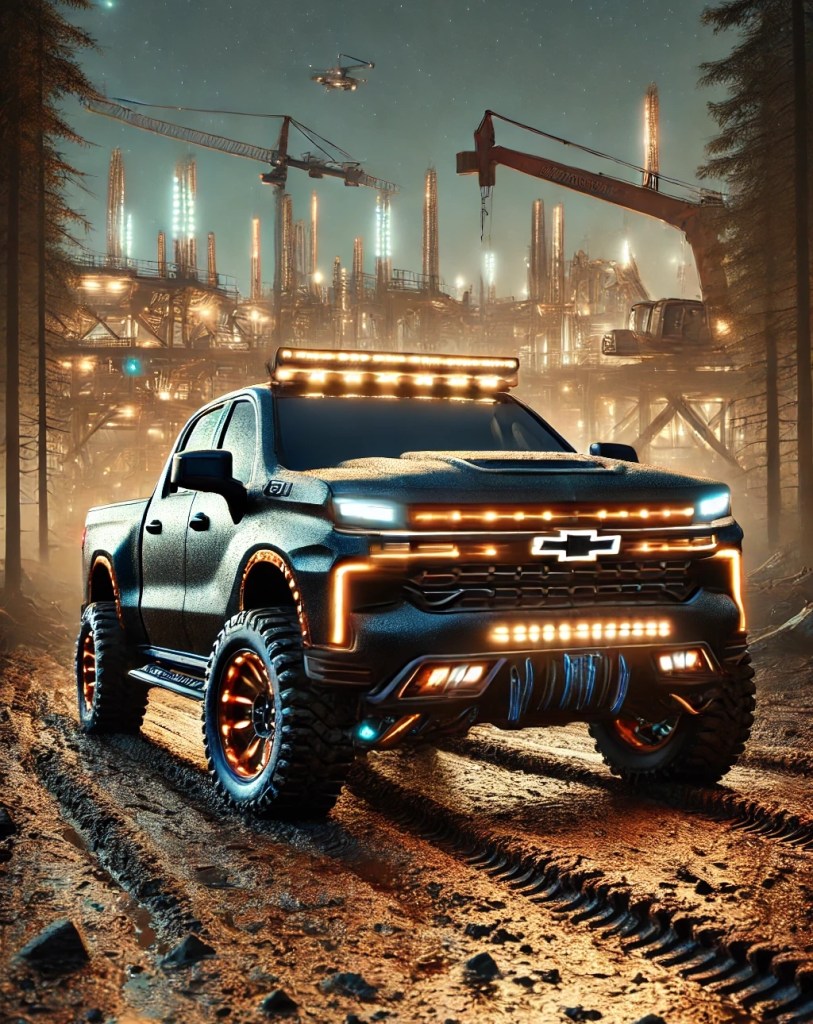 What Will Cars Look Like In The Future? AI Predictions For Jeep, Toyota and More 5 What Will Cars Look Like In The Future? - Chevy Silverado